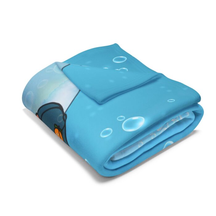 Arctic Fleece Blanket - Bubbles - Image 7