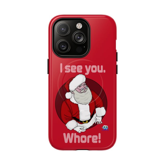 Tough Magnetic iPhone Cases - Santa Sees You - Image 16