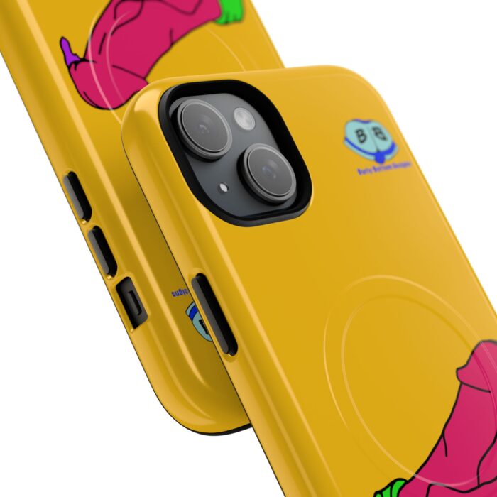 Tough Magnetic iPhone Cases - Pop Art Cock and Ball Stretcher - Image 8