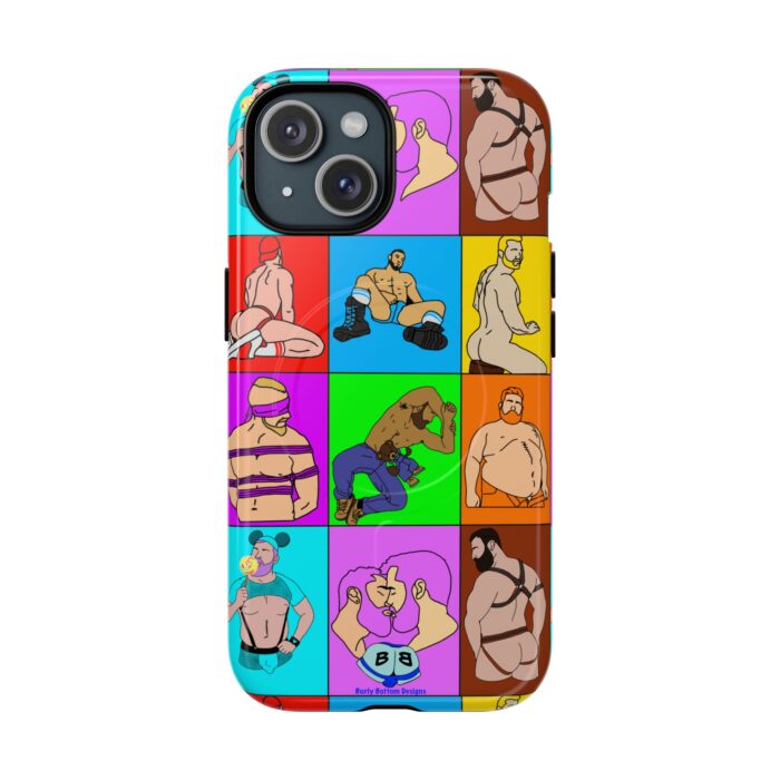 Tough Magnetic iPhone Cases - Color Block Dudes