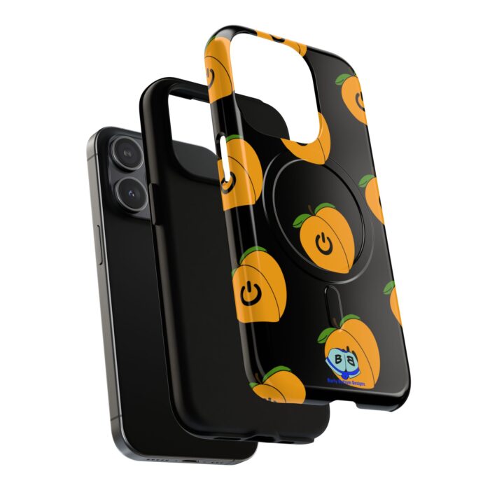 Tough Magnetic iPhone Cases - Power Bottom / Peach - Image 6