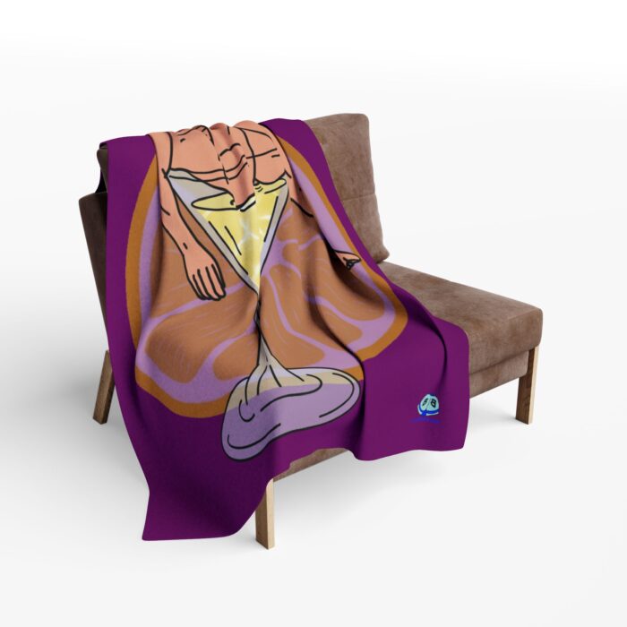 Arctic Fleece Blanket - Lemon Drop - Image 8