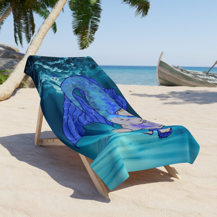 Beach Towel - MerCub Blue - Image 2