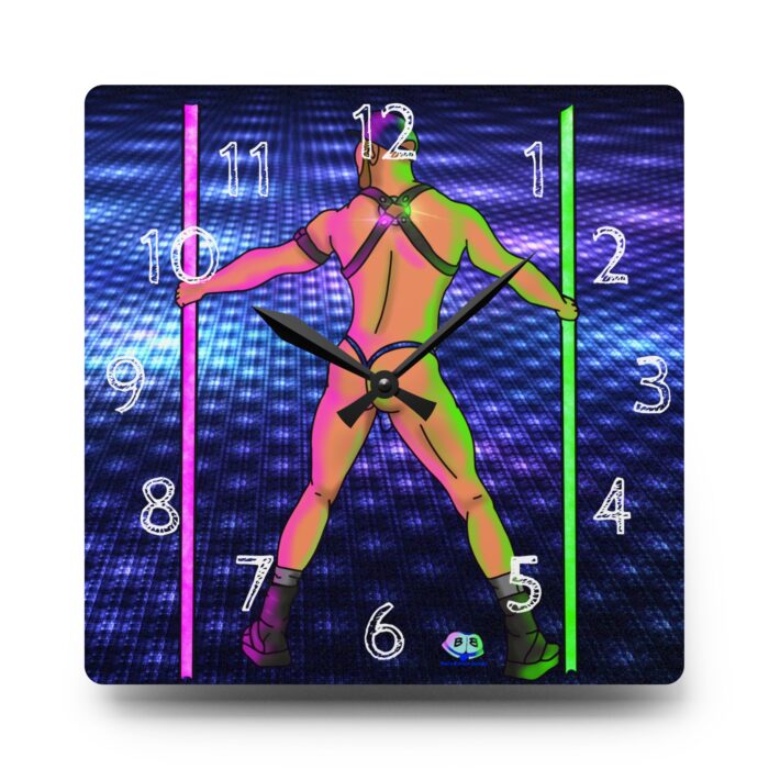 Acrylic Wall Clock - You Go-Go Boy