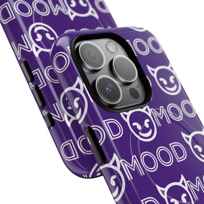 Tough Magnetic iPhone Cases - Mood Devil Emoji - Image 5