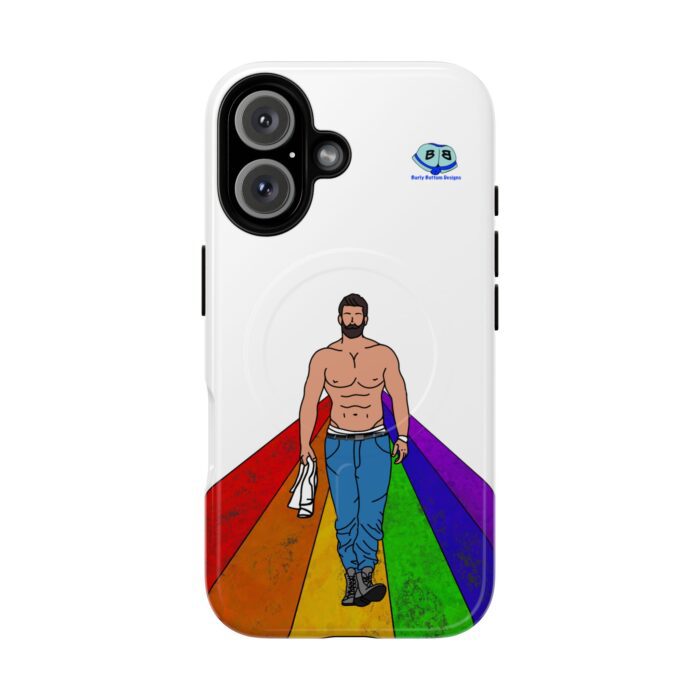 Tough Magnetic iPhone Cases - Rainbow Road - Image 31