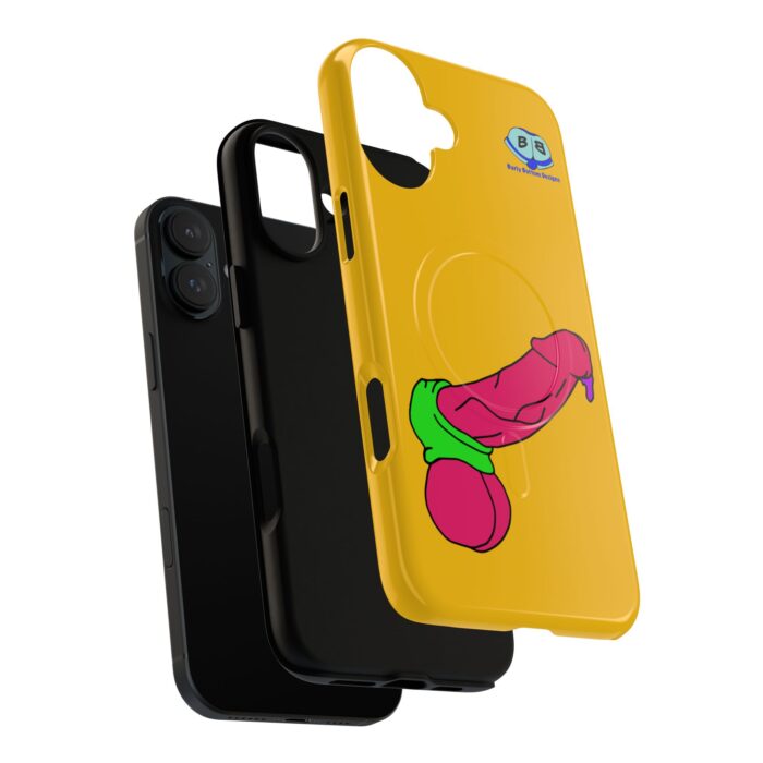 Tough Magnetic iPhone Cases - Pop Art Cock and Ball Stretcher - Image 36