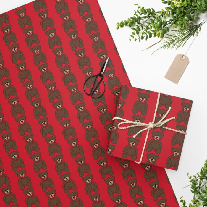 Wrapping Paper - Gagged Teddy Bear (Butt Plug) - Image 4