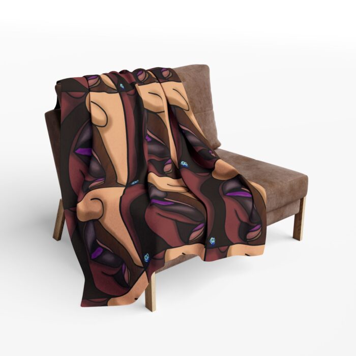 Arctic Fleece Blanket - Kiss Me! - Image 4