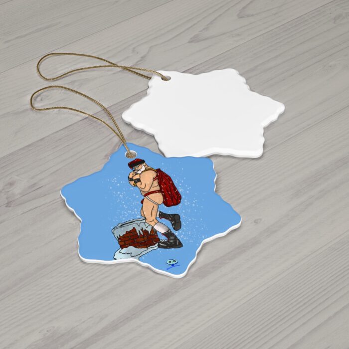 Ceramic Ornament - Santa's Sack - Image 5