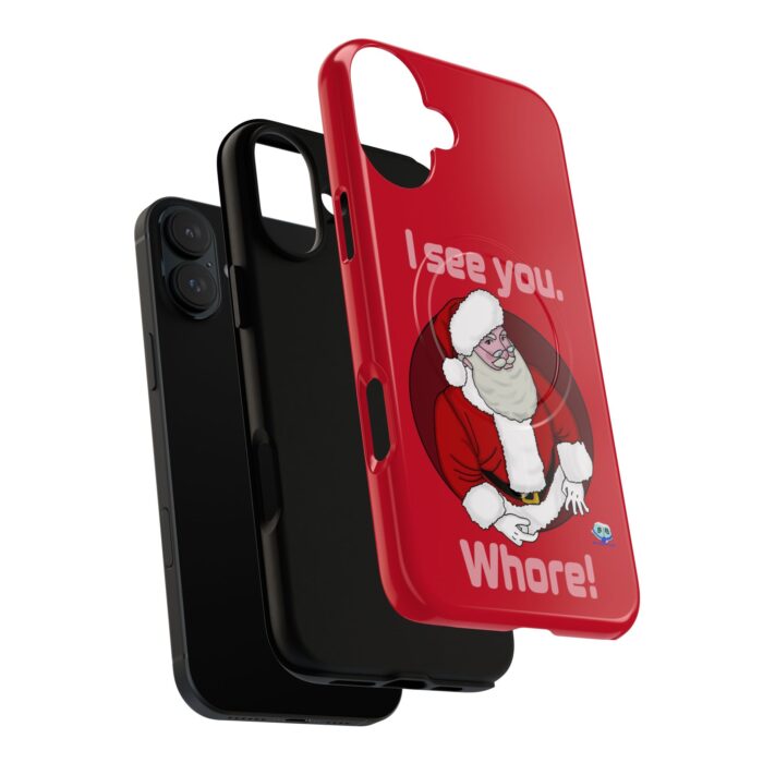 Tough Magnetic iPhone Cases - Santa Sees You - Image 36