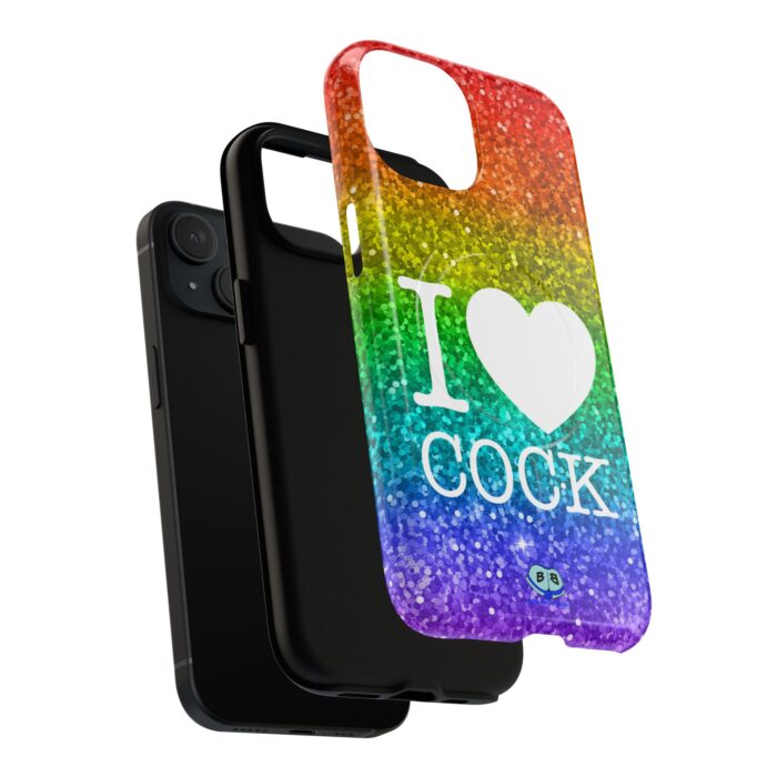 Tough Magnetic iPhone Cases - I Heart Cock - Image 3