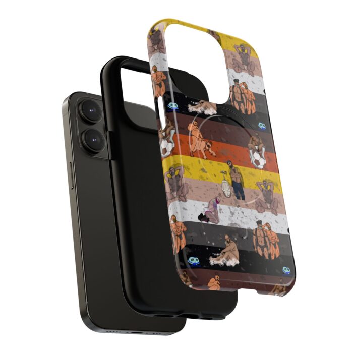 Tough Magnetic iPhone Cases - Bear Collage - Image 18