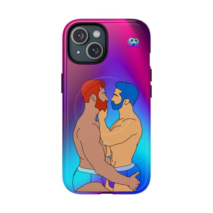 Tough Magnetic iPhone Cases - Brief Kiss