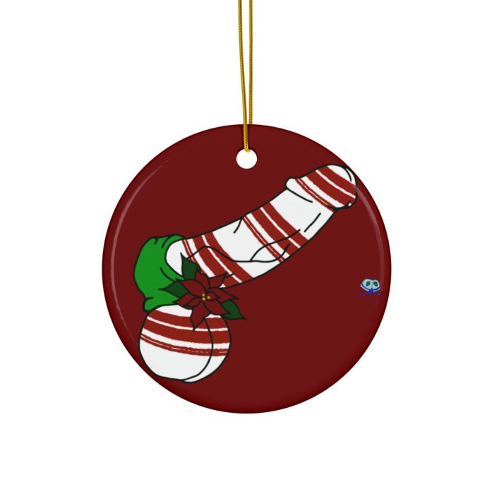 Ceramic Ornament - Peppermint Dick