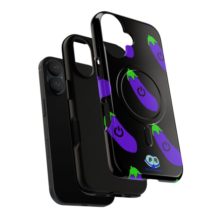 Tough Magnetic iPhone Cases - Power Top / Eggplant - Image 33