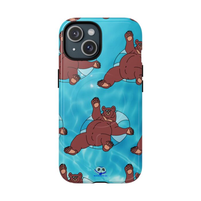 Tough Magnetic iPhone Cases - Inner Tube Bear