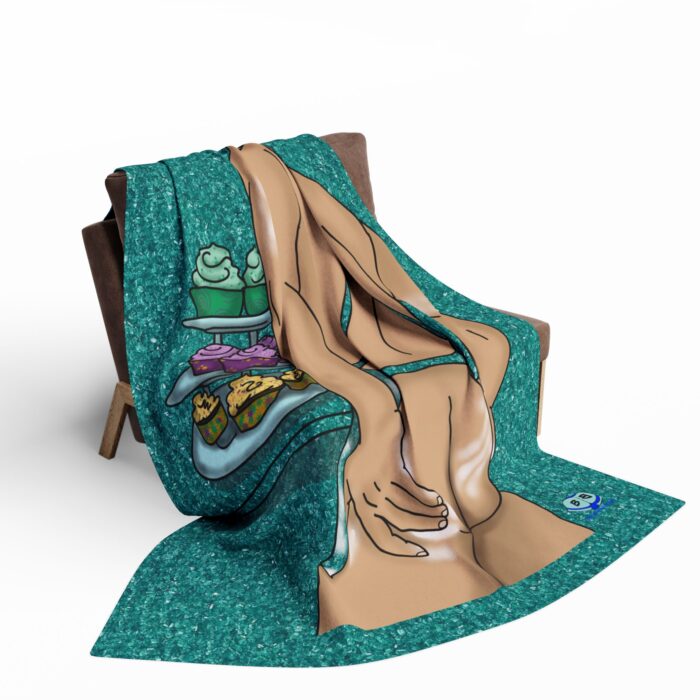 Arctic Fleece Blanket - Cakes - Image 4