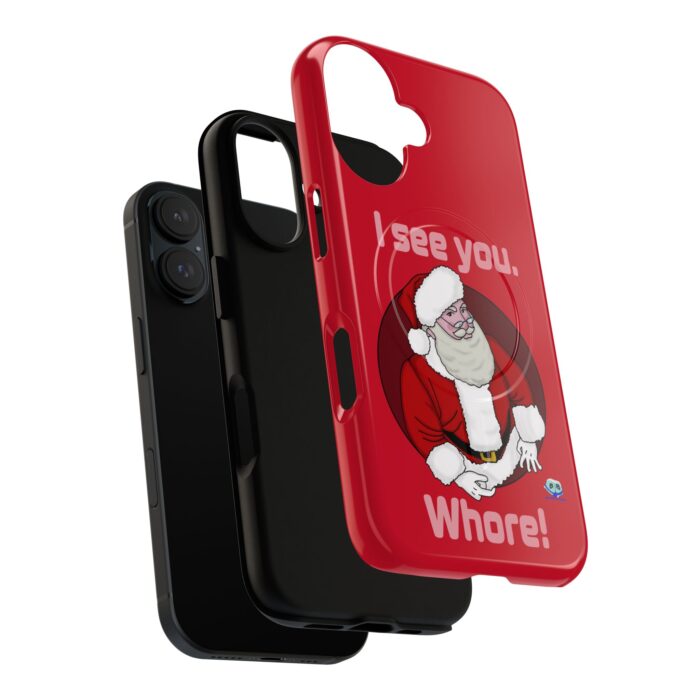 Tough Magnetic iPhone Cases - Santa Sees You - Image 33