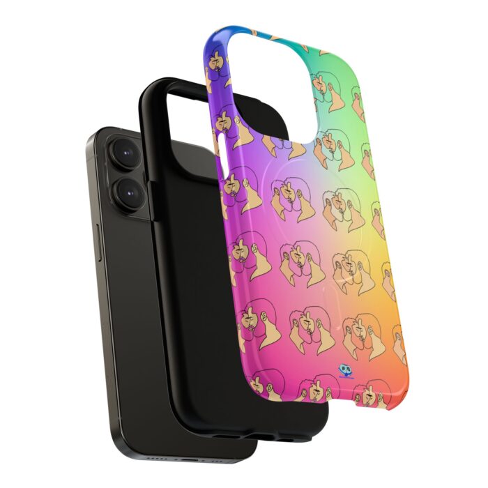 Tough Magnetic iPhone Cases - Bearded Kiss - Image 18