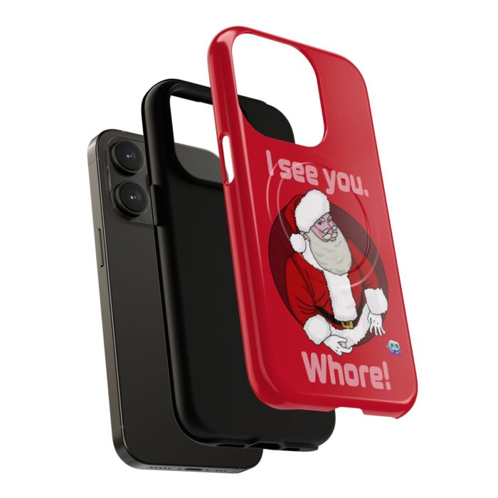 Tough Magnetic iPhone Cases - Santa Sees You - Image 18