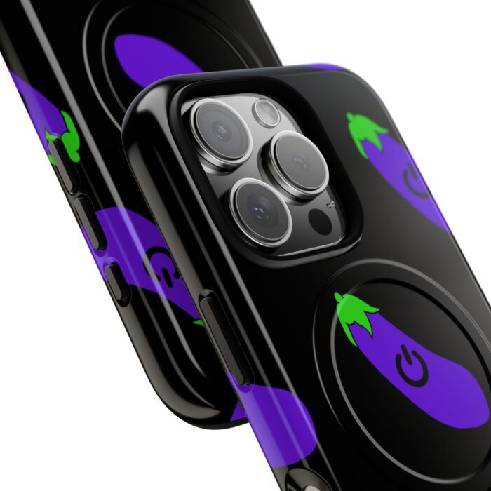 Tough Magnetic iPhone Cases - Power Top / Eggplant - Image 26
