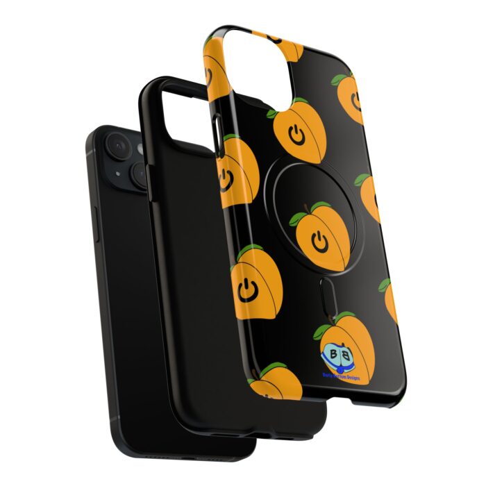Tough Magnetic iPhone Cases - Power Bottom / Peach - Image 9