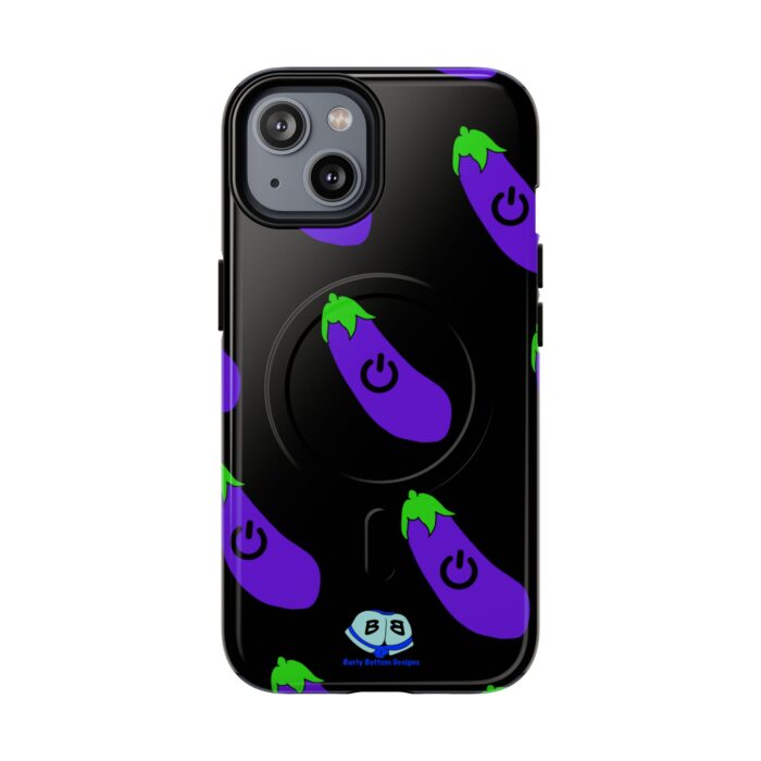 Tough Magnetic iPhone Cases - Power Top / Eggplant - Image 13