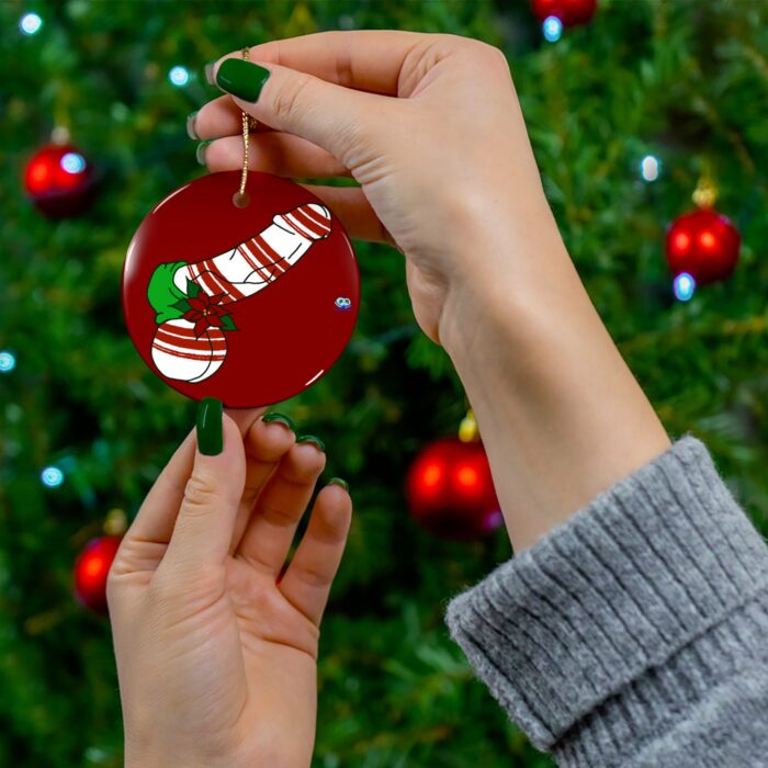 Ceramic Ornament - Peppermint Dick - Image 3