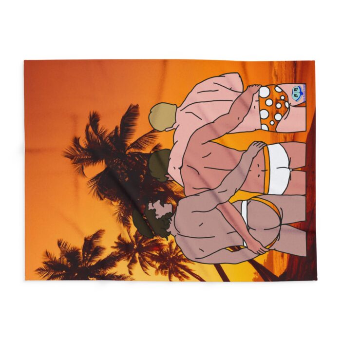 Arctic Fleece Blanket - Beach Blanket - Image 5