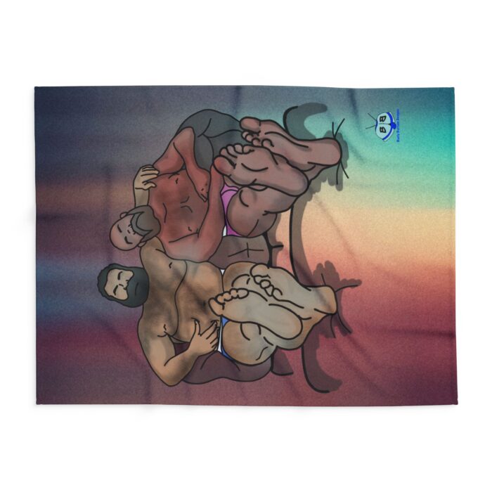 Arctic Fleece Blanket - Staying In - Image 2