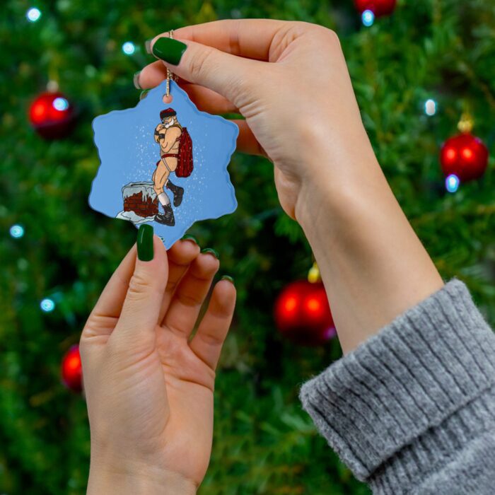 Ceramic Ornament - Santa's Sack - Image 6