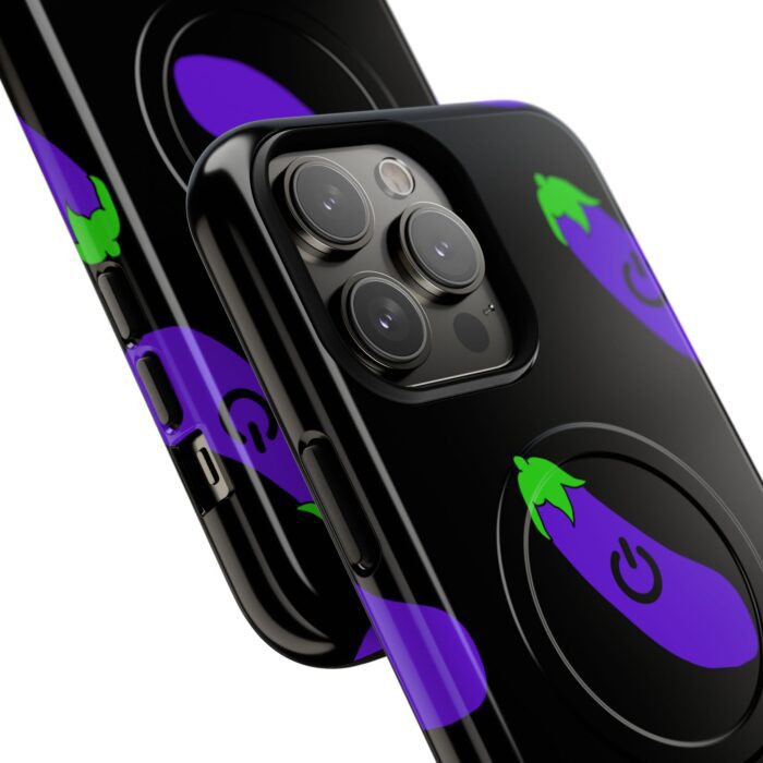 Tough Magnetic iPhone Cases - Power Top / Eggplant - Image 23