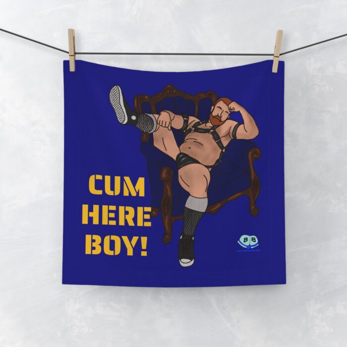 Cum Rag - Leather Chair (Cum Here Boy) - Image 3