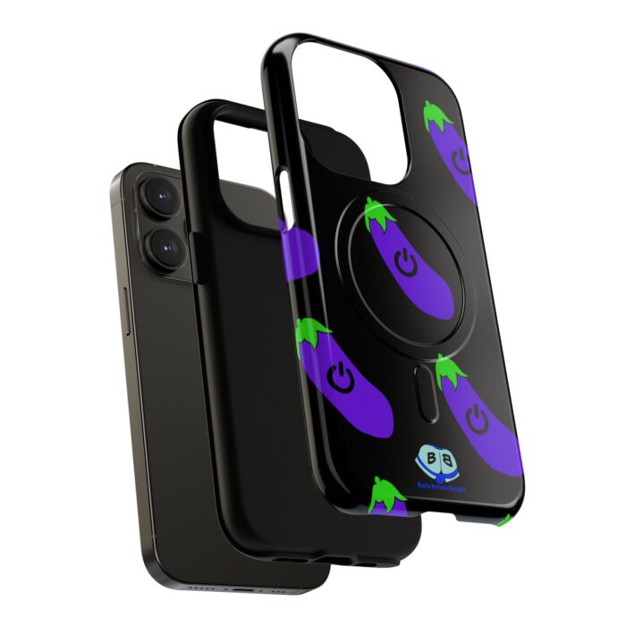 Tough Magnetic iPhone Cases - Power Top / Eggplant - Image 18