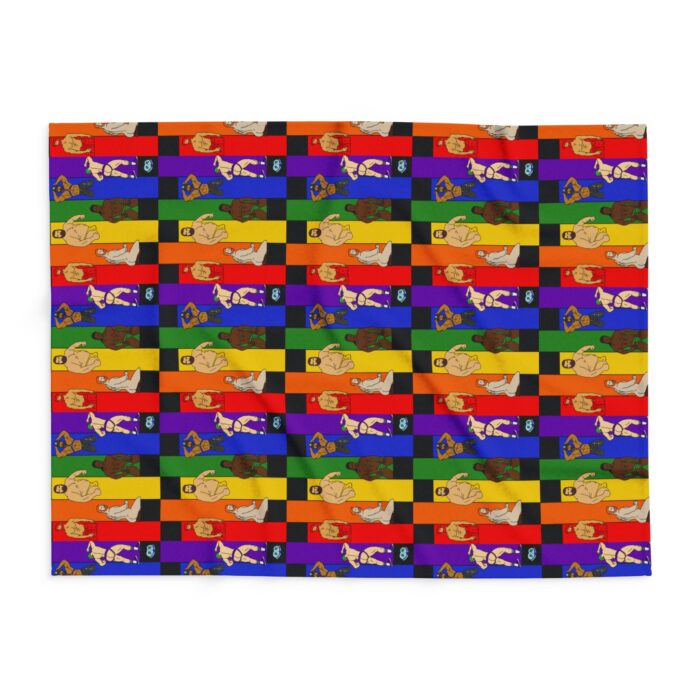 Arctic Fleece Blanket - Pride Columns - Image 2