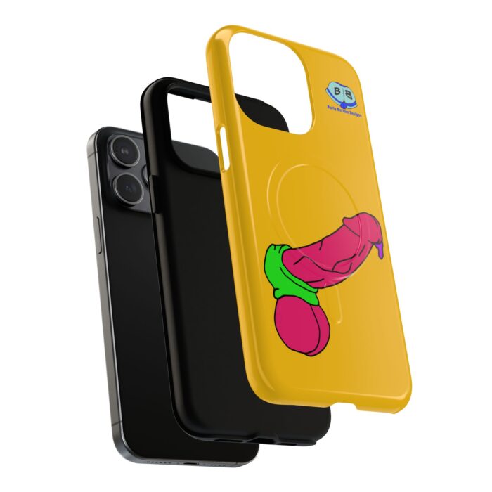 Tough Magnetic iPhone Cases - Pop Art Cock and Ball Stretcher - Image 12