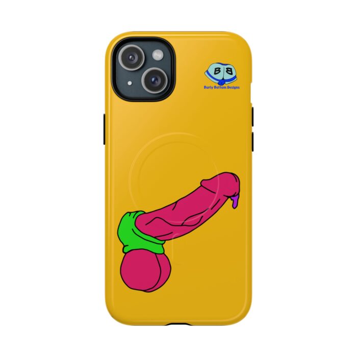 Tough Magnetic iPhone Cases - Pop Art Cock and Ball Stretcher - Image 7
