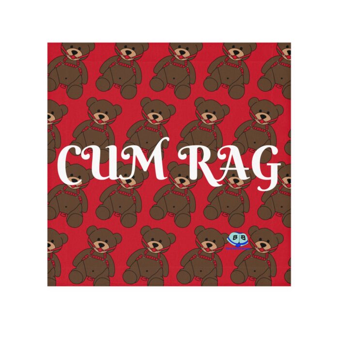 Cum Rag - Gagged Teddy Bear (Butt Plug)