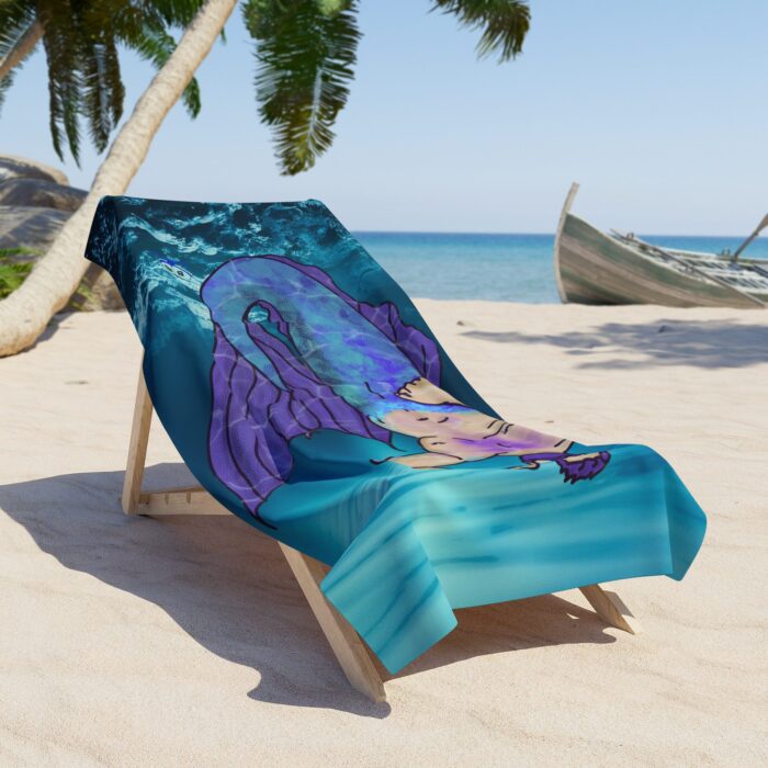 Beach Towel - MerCub Purple - Image 2