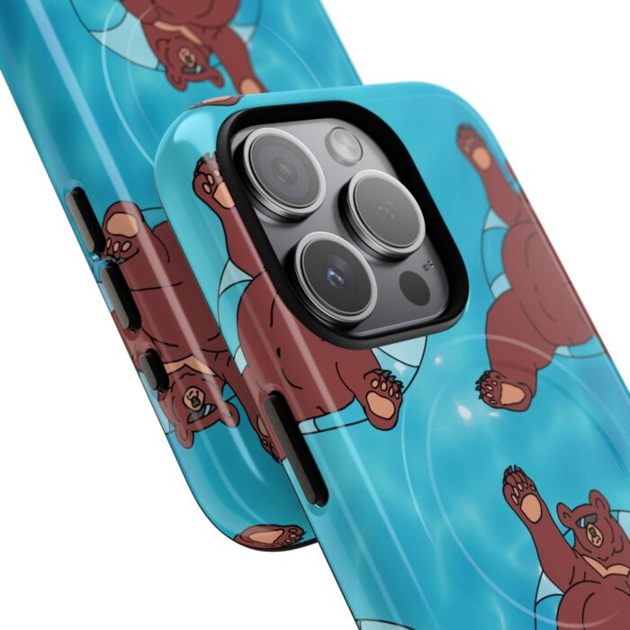 Tough Magnetic iPhone Cases - Inner Tube Bear - Image 5