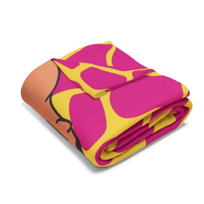 Arctic Fleece Blanket - Giraffe Couch - Image 7