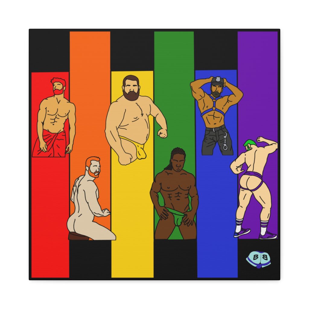 Canvas Gallery Wraps - Pride Columns