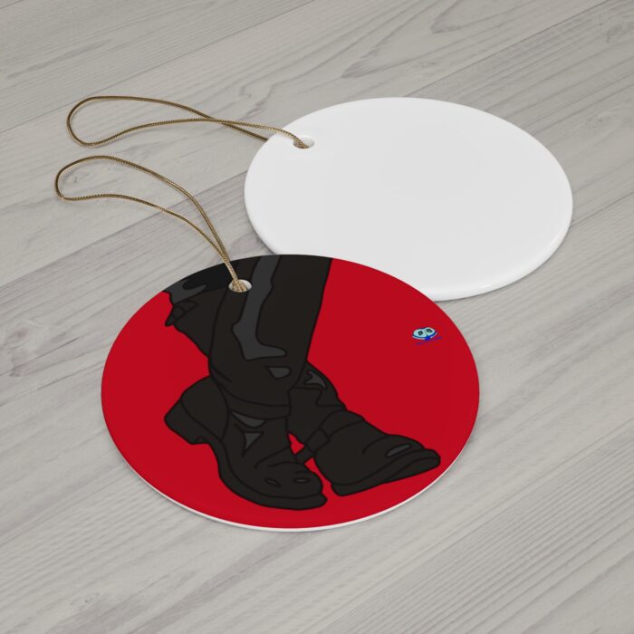 Ceramic Ornament - Leather Boots - Image 2