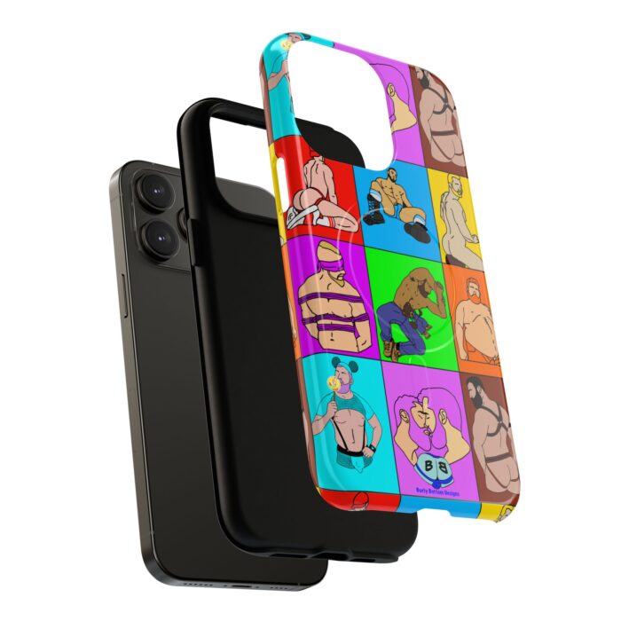 Tough Magnetic iPhone Cases - Color Block Dudes - Image 24