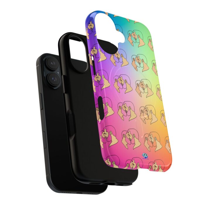 Tough Magnetic iPhone Cases - Bearded Kiss - Image 33