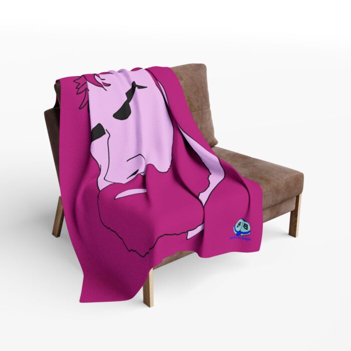 Arctic Fleece Blanket - Smolder - Image 8