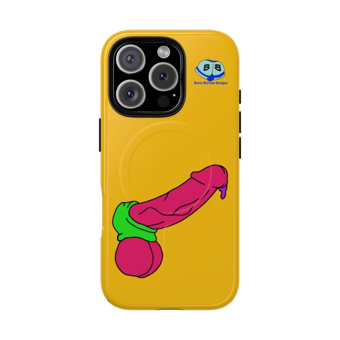 Tough Magnetic iPhone Cases - Pop Art Cock and Ball Stretcher - Image 25