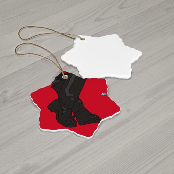 Ceramic Ornament - Leather Boots - Image 5