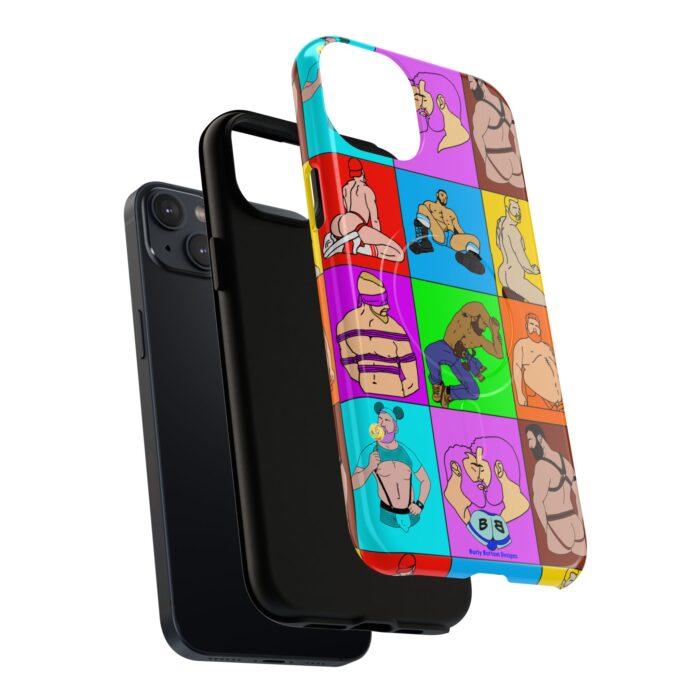 Tough Magnetic iPhone Cases - Color Block Dudes - Image 21